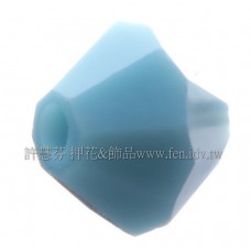 5301施華洛角珠267-4mm土耳其藍-50個