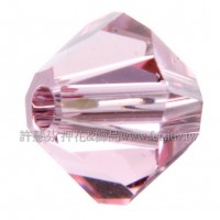 5301施華洛角珠223-3mm粉紅玫瑰-50個