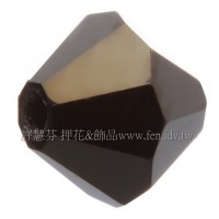 5301施華洛角珠280NUT2X-3mm亮彩古銅黑-50個