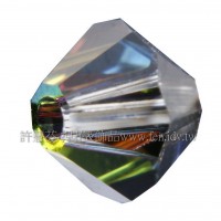 5301施華洛角珠001VM-4mm七彩光-50個