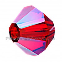 5301施華洛角珠227AB2-4mm亮彩明亮暹邏紅-50個