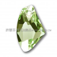 施華洛6656銀河系墜飾214_19mm翠綠橄欖1個