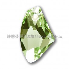 施華洛6656銀河系墜飾214_19mm翠綠橄欖1個