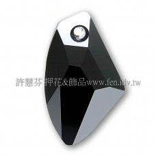 施華洛6656銀河系280Jet39mm黑寶石1個