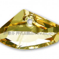 施華洛6657銀河岩形001GSHA16*27mm夢幻影子1個