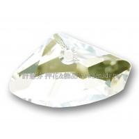 施華洛6657銀河岩形001SSHA23.5*39mm茶水晶1個