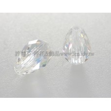 5500直洞水滴001-9*6mm晶亮透明AB-5個