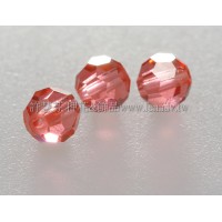 5000施華洛圓珠542-4mm珊瑚紅-20個