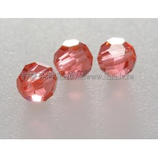 5000施華洛圓珠542-4mm珊瑚紅-20個