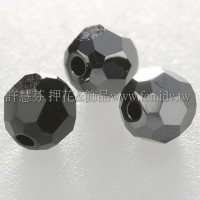 5000施華洛圓珠280HEM-4mm炫彩黑色-20個