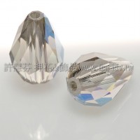 5500直洞水滴215-9*6mm亮岩灰彩AB-5個