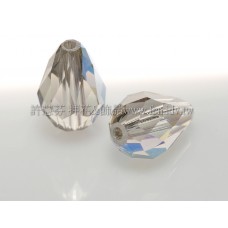 5500直洞水滴215-9*6mm亮岩灰彩AB-5個