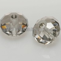 5040施華洛車輪珠215-6mm亮岩灰彩-10個