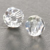 5000施華洛圓珠001-6mm晶亮透明-10個