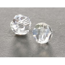 5000施華洛圓珠001-6mm晶亮透明-10個