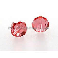 5000施華洛圓珠542-6mm珊瑚紅-10個