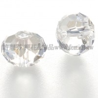 5040施華洛車輪珠001-8mm晶亮透明-10個