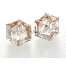 5601施華洛方形珠001GSHA-6mm夢幻影子-6個