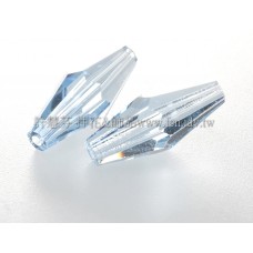 5205施華洛菱形管珠202-15*6mm湛藍-6個