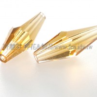 5205施華洛菱形管珠203-15*6mm陽橙色-6個