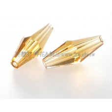 5205施華洛菱形管珠203-15*6mm陽橙色-6個