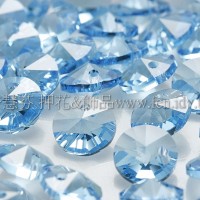 6200施華洛雙面圓錐形6mm海藍色-10個