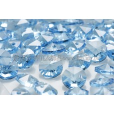 6200施華洛雙面圓錐形6mm海藍色-10個