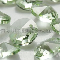 6200施華洛雙面圓錐形8mm青橄欖-10個