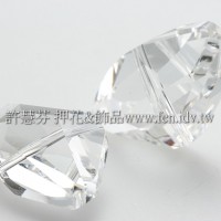 施華洛5556宇宙石晶瑩透明15*27MM-1個