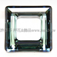 施華洛4439方形水藍綠20mm-1個
