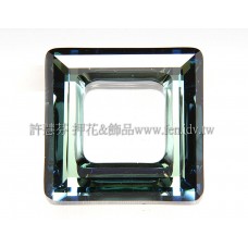 施華洛4439方形水藍綠20mm-1個