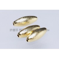 12mm霧彩米粒珠-4個