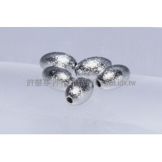 5mm霧彩米粒珠-6個