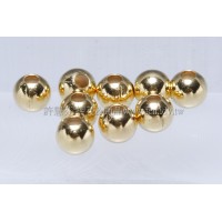 3mm亮面實心圓珠-10個