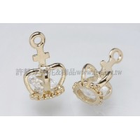 皇家鋯石寶石帽-15*10mm-1個