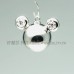 大MICKEY水鑽墜飾-18*21mm-1個