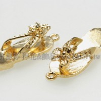 花涼鞋墜飾-5.7x20.6mm-2個