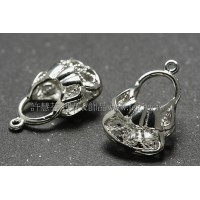 多層次鏤空雕花包包墜飾-11x20mm-2個