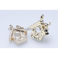 小木屋墜飾-14x17mm-2個