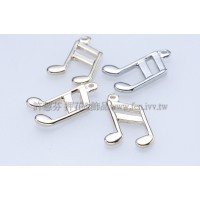 優美樂章音符-15x8mm-4個