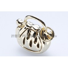 精典餃子包墜飾-18x18mm-1個