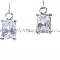 長形晶亮鋯石-6x10mm-2個