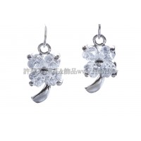 幸運草晶亮鋯石-8x15mm-2個