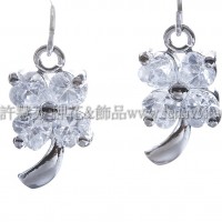 幸運草晶亮鋯石-8x15mm-2個