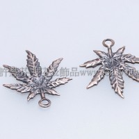 楓葉單孔配件-13x17mm-20個