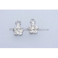 霧彩花形單孔配件-7mm-1包-20個