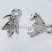 古典精緻夾頭正白-8.5*5mm1包-4個