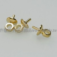 墜飾黏貼接頭6.8x3.5mm-1包-10個