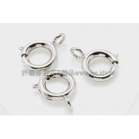 進口彈簧扣正白9mm-10個