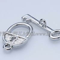 寶物鎖鍊條配件正白A:12x22mm B:5x231mm-1包-2對